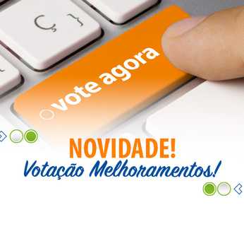 Votação de Melhoramentos: últimos dias para votar!