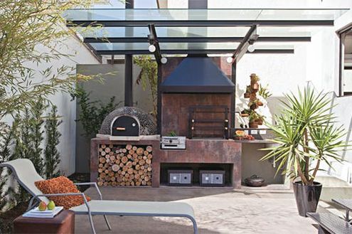 Forno de pizza em casa