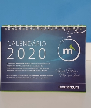 Calendário 2020 começa a ser entregue aos clientes