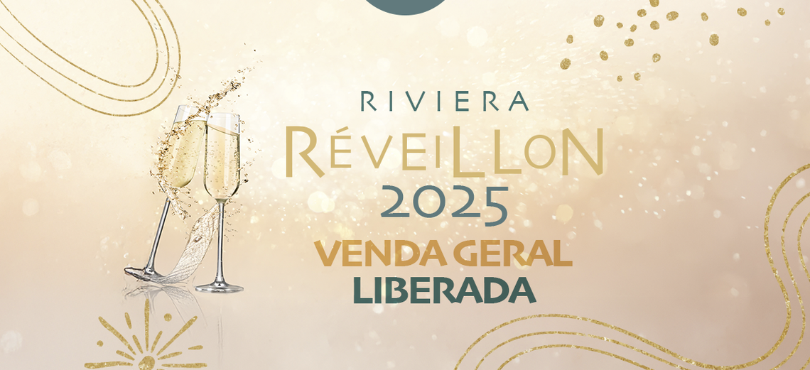 Está aberta a venda geral de convites para a Festa de Réveillon da Riviera