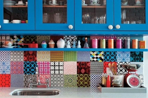 Como utilizar azulejos decorados