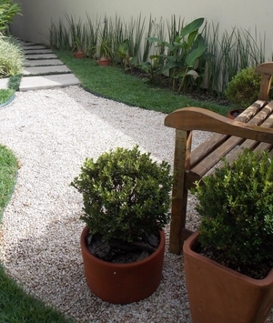 Solo revestido para o seu jardim